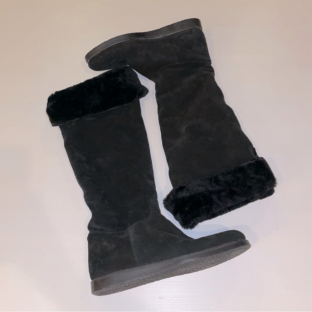 Salvatore Ferragamo Shearling Boots